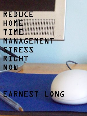 cover image of Reduce Home Time Management Stress Right Now